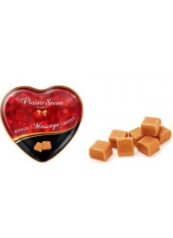 Массажная свеча с ароматом карамели Bougie Massage Candle - 35 мл. - Plaisir Secret - купить с доставкой в Рязани
