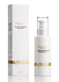 Массажный гель-смазка на силиконовой основе Allover Massage Gel - 100 мл. - YESforLOV - купить с доставкой в Рязани