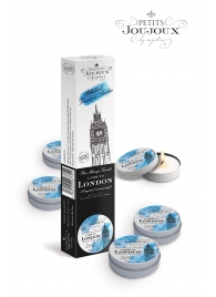 Набор из 5 свечей Petits Joujoux London с ароматом ревеня, амбры и чёрной смородины - MyStim - купить с доставкой в Рязани
