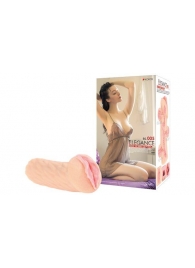 Ультра реалистичный мастурбатор-вагина с двойным слоем материала ELEGANCE - KOKOS - в Рязани купить с доставкой