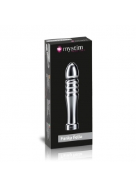 Ребристый фаллоимитатор для электростимуляции Funky Fella Rill Dildo - 13 см. - MyStim - купить с доставкой в Рязани