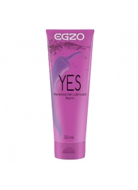 Согревающий лубрикант на водной основе Egzo Yes - 50 мл. - EGZO - купить с доставкой в Рязани