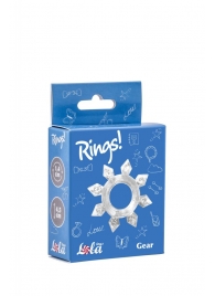 Прозрачное эрекционное кольцо Rings Gear - Lola Games - в Рязани купить с доставкой