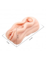 Реалистичная вагина-мастурбатор с необычным дизайном - Baile - в Рязани купить с доставкой