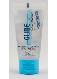 Интимная смазка на водной основе Glide - 30 мл. - HOT - купить с доставкой в Рязани