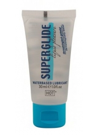 Гель-смазка на водной основе для чувствительной кожи Superglide - 30 мл. - HOT - купить с доставкой в Рязани