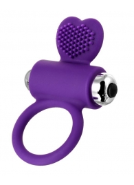 Фиолетовое виброкольцо с ресничками JOS PERY - JOS - в Рязани купить с доставкой