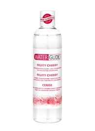Лубрикант на водной основе с ароматом вишни FRUITY CHERRY - 300 мл. - Waterglide - купить с доставкой в Рязани