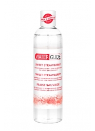 Лубрикант на водной основе с ароматом клубники SWEET STRAWBERRY - 300 мл. - Waterglide - купить с доставкой в Рязани