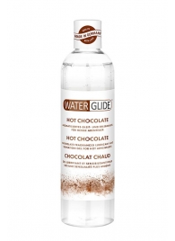 Лубрикант на водной основе с ароматом шоколада HOT CHOCOLATE - 300 мл. - Waterglide - купить с доставкой в Рязани