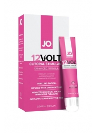 Возбуждающая сыворотка мощного действия JO Volt 12V - 10 мл. - System JO - купить с доставкой в Рязани