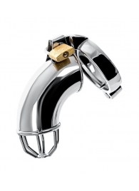 Серебристый мужской пояс верности TOYFA Metal - ToyFa - купить с доставкой в Рязани