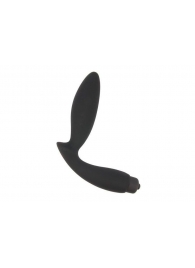 Чёрный вибростимулятор простаты Sex Expert Vibe Pleasure - Sex Expert - в Рязани купить с доставкой