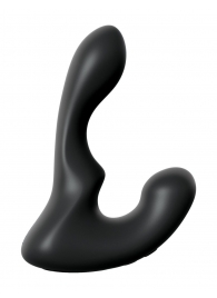Черный анальный вибростимулятор P-Spot Milker - 14 см. - Pipedream - в Рязани купить с доставкой