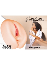 Мастурбатор с 2 тоннелями Satisfaction Gorgeous - Lola Games - в Рязани купить с доставкой