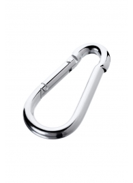 Серебристый карабин TOYFA Metal - ToyFa - купить с доставкой в Рязани