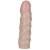 Рельефная насадка для трусиков Vac-U-Lock 6  Raging hard-On Dong - 14,7 см. - Doc Johnson - купить с доставкой в Рязани