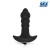 Черный спиралевидный анальный вибромассажер - Sex Expert