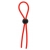 Красное эрекционное лассо с одной бусинкой-утяжкой STRETCHY THICK LASSO - Dream Toys - в Рязани купить с доставкой