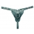 Изумрудные трусики с кольцом для страпона Ladys Arsenal - БДСМ Арсенал - купить с доставкой в Рязани