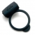 Темно-серое эрекционное кольцо Vibrating Love Ring с вибрацией - Fifty Shades of Grey - в Рязани купить с доставкой
