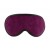 Фиолетовая сплошная маска на резиночке с черной окантовкой - БДСМ Арсенал - купить с доставкой в Рязани