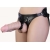 Гигантский фаллоимитатор на присоске в комплекте с трусиками - 26 см. - LOVETOY (А-Полимер) - купить с доставкой в Рязани