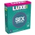 Ребристые презервативы LUXE Royal Sex Machine - 3 шт. - Luxe - купить с доставкой в Рязани