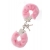 Металлические наручники с розовой меховой опушкой METAL HANDCUFF WITH PLUSH PINK - Dream Toys - купить с доставкой в Рязани