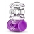 Фиолетовое эрекционное виброкольцо Pleaser Rechargeable C-Ring - Blush Novelties - в Рязани купить с доставкой