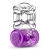 Фиолетовое эрекционное виброкольцо One Night Stand Vibrating C-Ring - Blush Novelties - в Рязани купить с доставкой