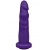 Фиолетовая реалистичная насадка-плаг - 16,2 см. - LOVETOY (А-Полимер) - купить с доставкой в Рязани