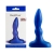 Синий анальный стимулятор Beginners p-spot massager - 11 см. - Lola Games - в Рязани купить с доставкой