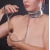 Серебристый ошейник из искусственной кожи - Sitabella - купить с доставкой в Рязани