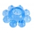 Голубая гелевая насадка-цветок - Toyfa Basic - в Рязани купить с доставкой