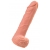 Телесная удлиняющая фаллическая насадка - 16 см. - ToyFa - в Рязани купить с доставкой