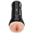 Телесный мастурбатор-вагина в черной колбе Super Luscious Lips XXL - Pipedream - в Рязани купить с доставкой