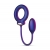 Фиолетовое эрекционное виброкольцо с анальным шариком Eclipse - ONE DC B.V. - в Рязани купить с доставкой
