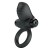 Черное эрекционное кольцо с вибрацией Adrien - Baile - в Рязани купить с доставкой