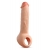 Телесная насадка-удлинитель Thrive 8.75 Inch Realistic Penis Extender Sleeve - 22,2 см. - Blush Novelties - в Рязани купить с доставкой