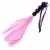Розовая силиконовая плеть - 35,5 см. - Boys of Toys - купить с доставкой в Рязани