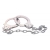 Наручники из металла с длинной цепочкой CHROME HANDCUFFS METAL HANDCUFFS W. KEY - NMC - купить с доставкой в Рязани