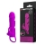 Лиловая вибронасадка на пенис с подхватом мошонки - Baile - в Рязани купить с доставкой