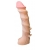 Насадка REAL Standard со спиралевидным узором - 19 см. - LOVETOY (А-Полимер) - купить с доставкой в Рязани
