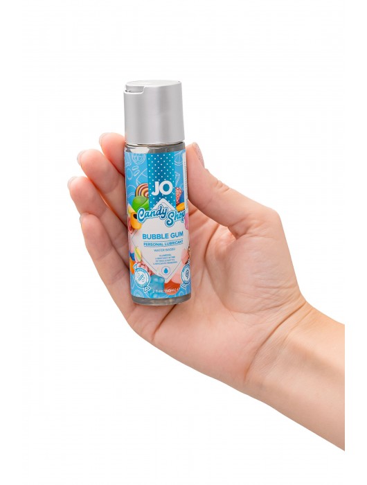 Смазка на водной основе Candy Shop Bubblegum с ароматом жвачки - 60 мл. - System JO - купить с доставкой в Рязани