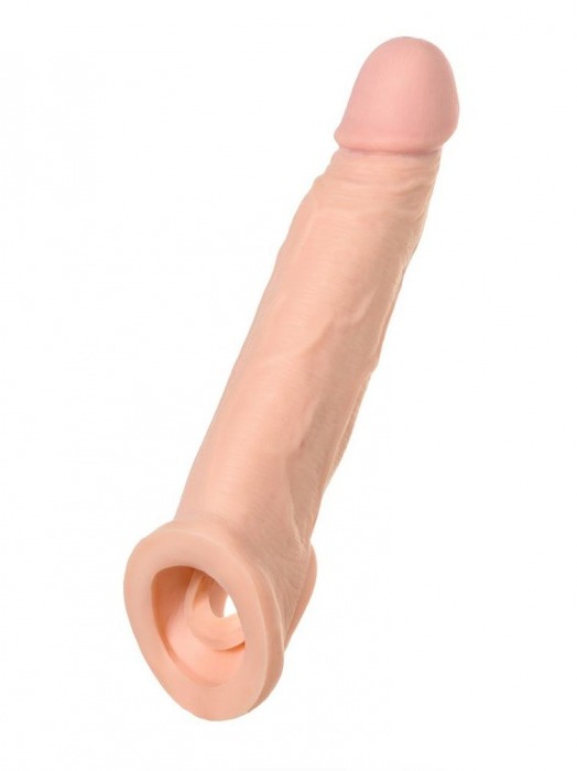 Насадка телесного цвета Toyfa XLover - 16,5 см. - ToyFa - в Рязани купить с доставкой