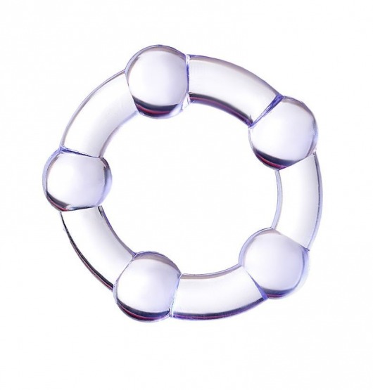 Фиолетовое эрекционное кольцо A-Toys - A-toys - в Рязани купить с доставкой