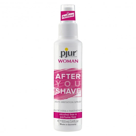 Спрей после бритья pjur WOMAN After You Shave Spray - 100 мл. - Pjur - купить с доставкой в Рязани