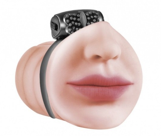 Мастурбатор-ротик с виброкольцом Satisfaction Beloved - Lola Games - в Рязани купить с доставкой