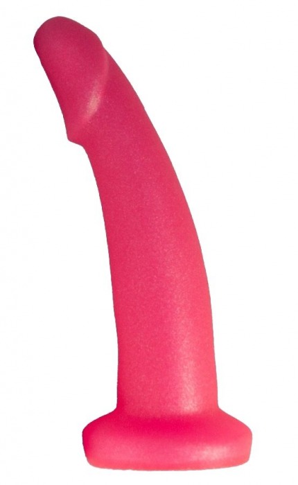 Розовый плаг-массажёр для простаты - 13,5 см. - LOVETOY (А-Полимер) - в Рязани купить с доставкой